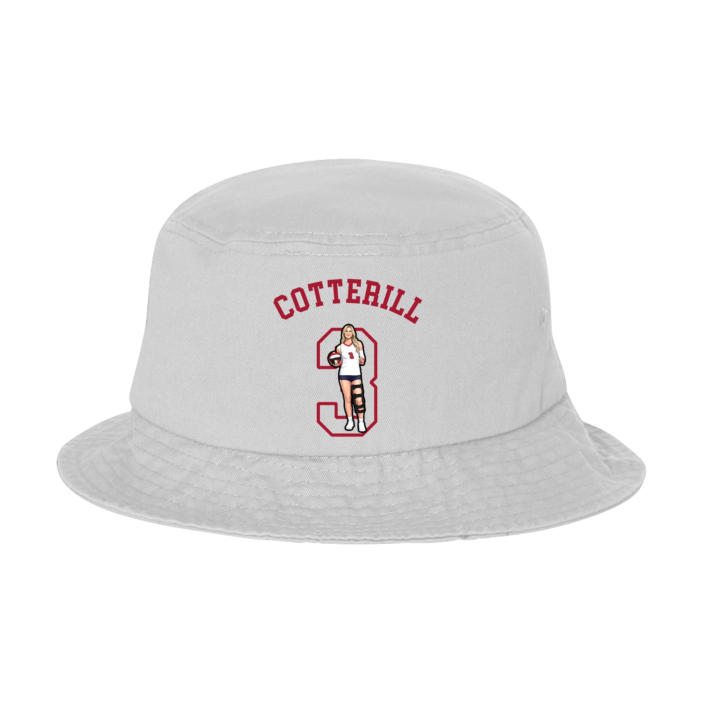 Bucket Cap — Shirsey Arch in White