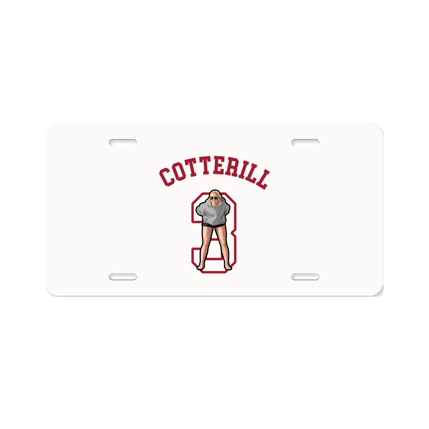 License Plate — Shirsey Arch in Classic