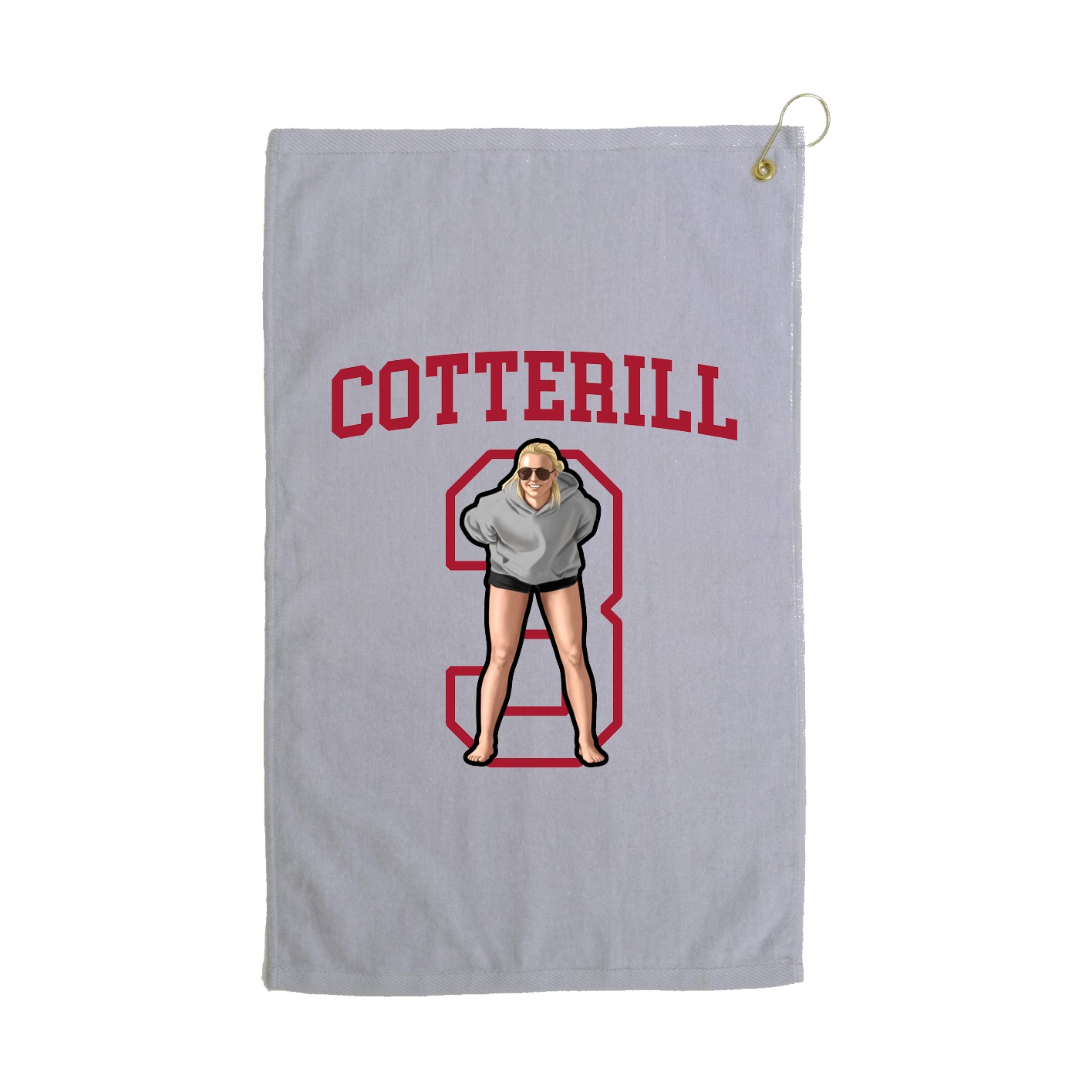 Golf Towel — Shirsey in Grey