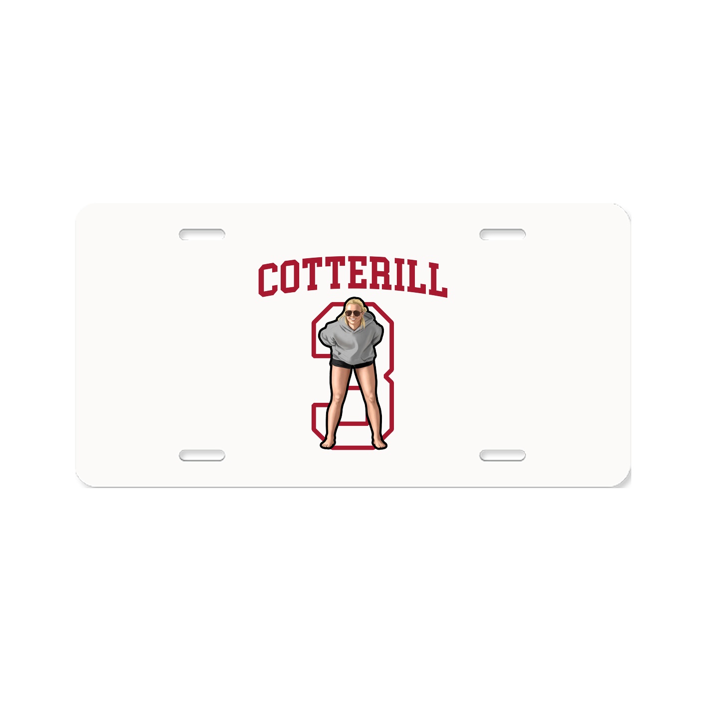 License Plate — Shirsey in Classic