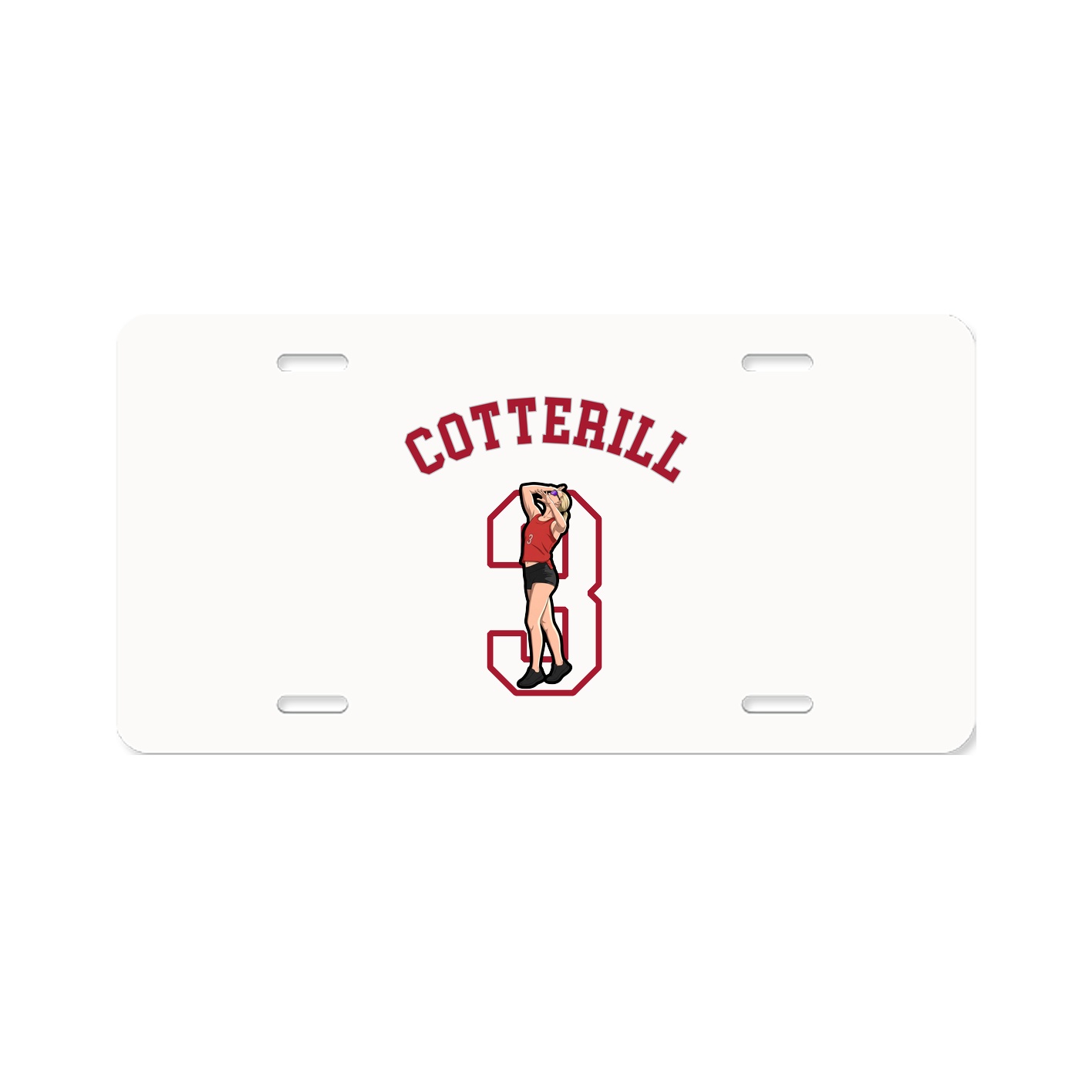 License Plate — Shirsey Arch in Classic