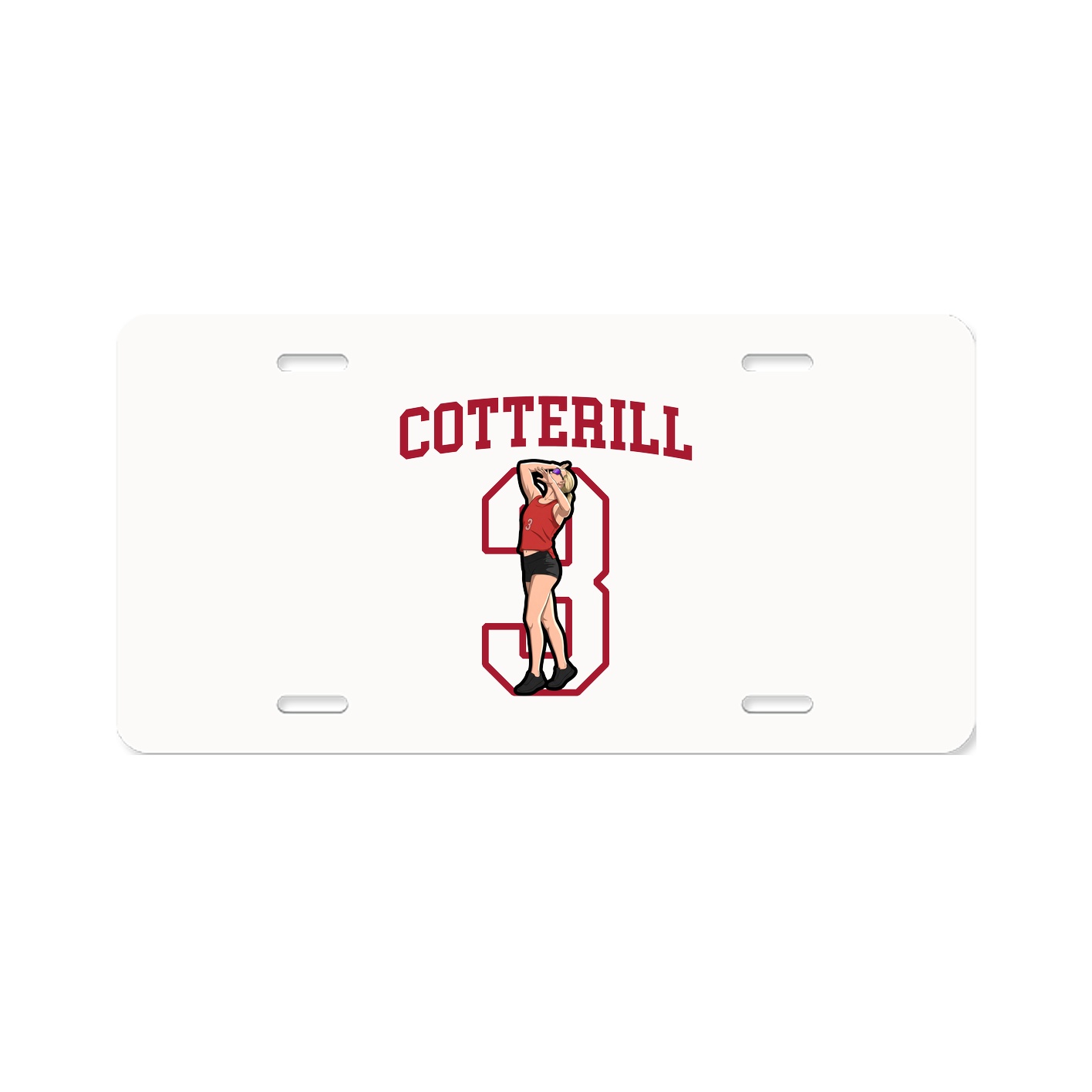 License Plate — Shirsey in Classic