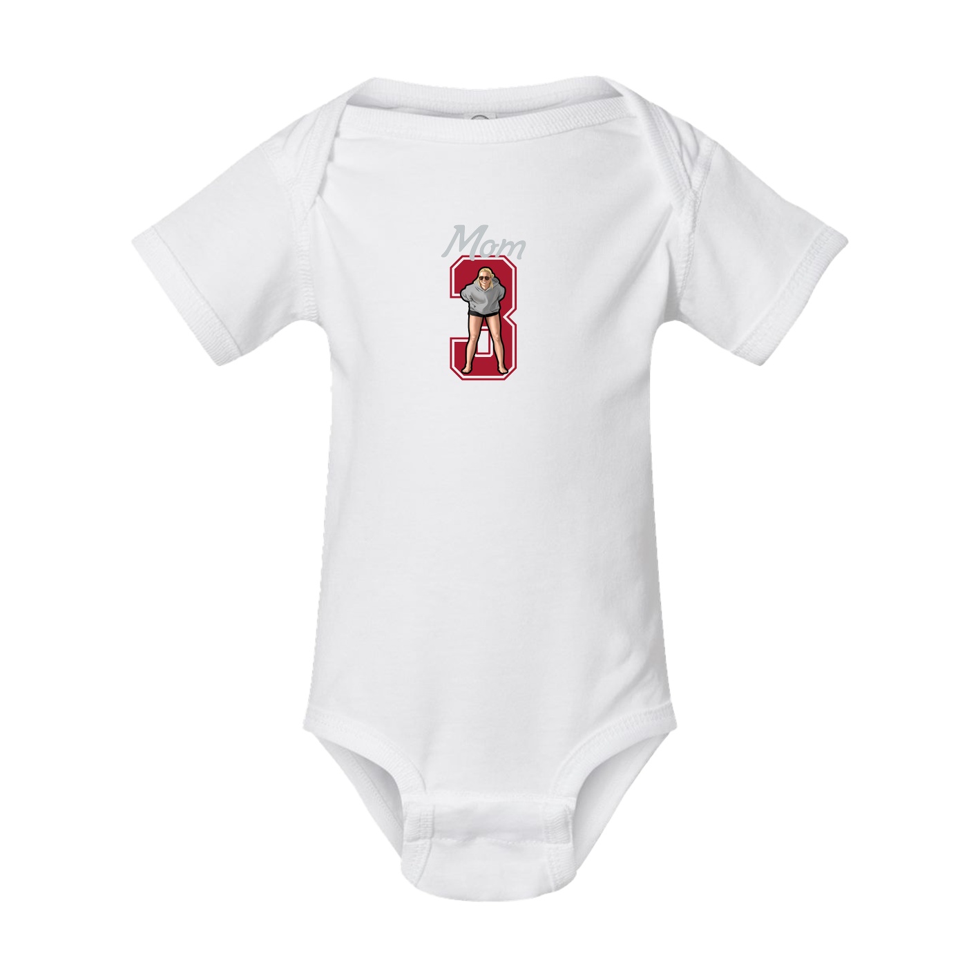 Baby Onesie — Mothers Day Shirsey in White
