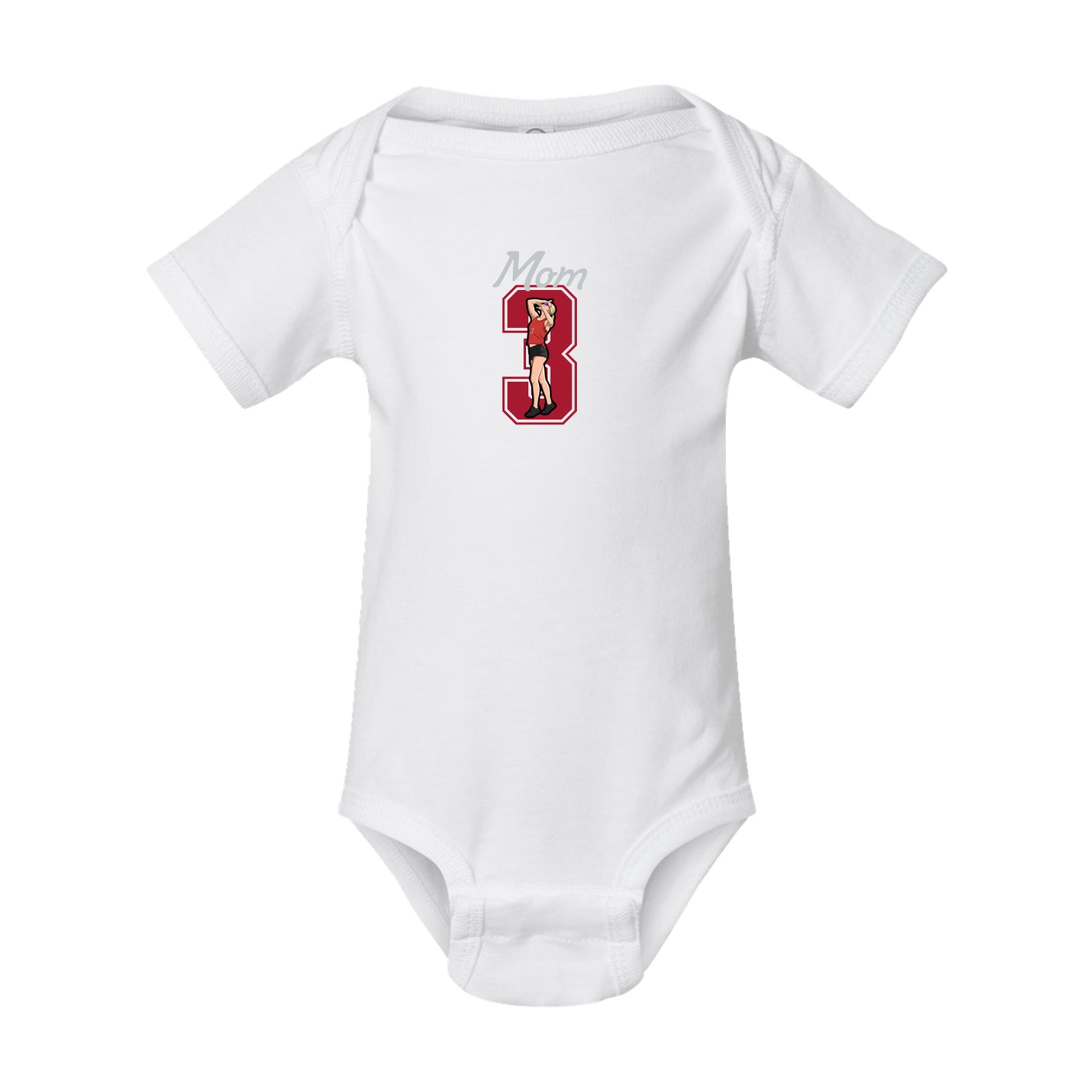 Baby Onesie — Mothers Day Shirsey in White