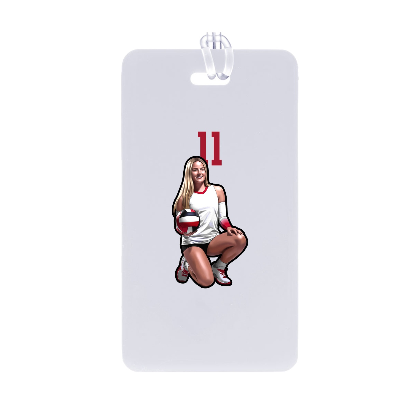 Bag Tag — Number Top in Classic