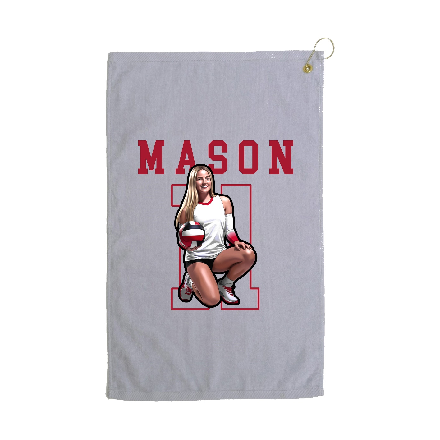 Golf Towel — Shirsey in Grey