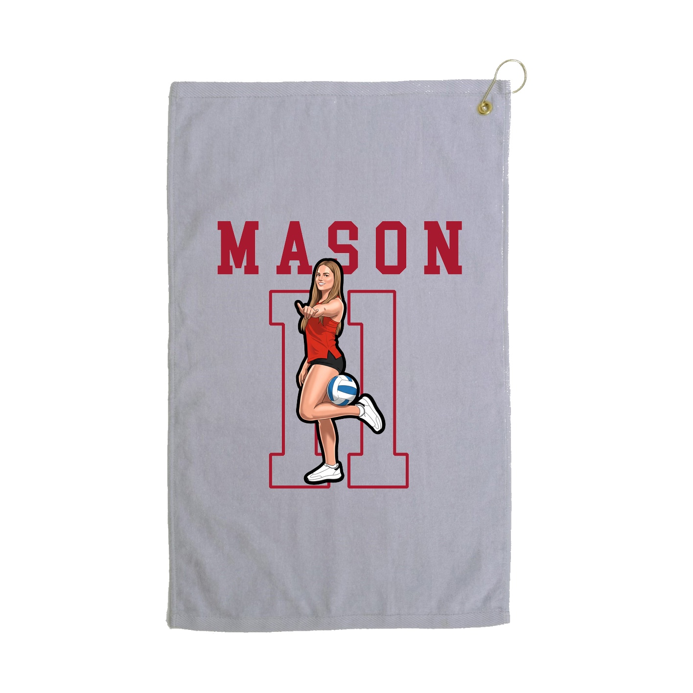 Golf Towel — Shirsey in Grey