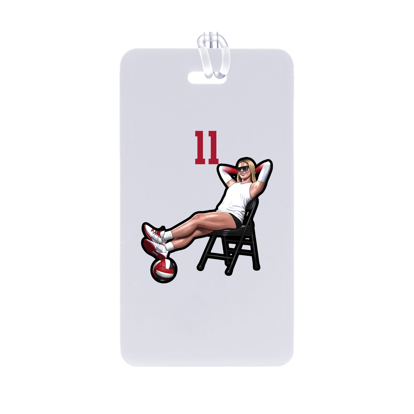 Bag Tag — Number Top in Classic