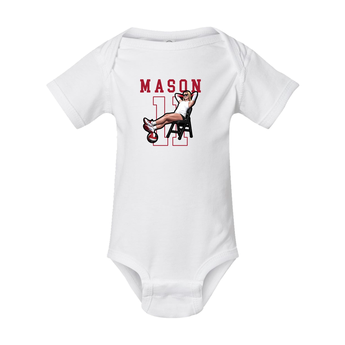 Baby Onesie — Shirsey in White