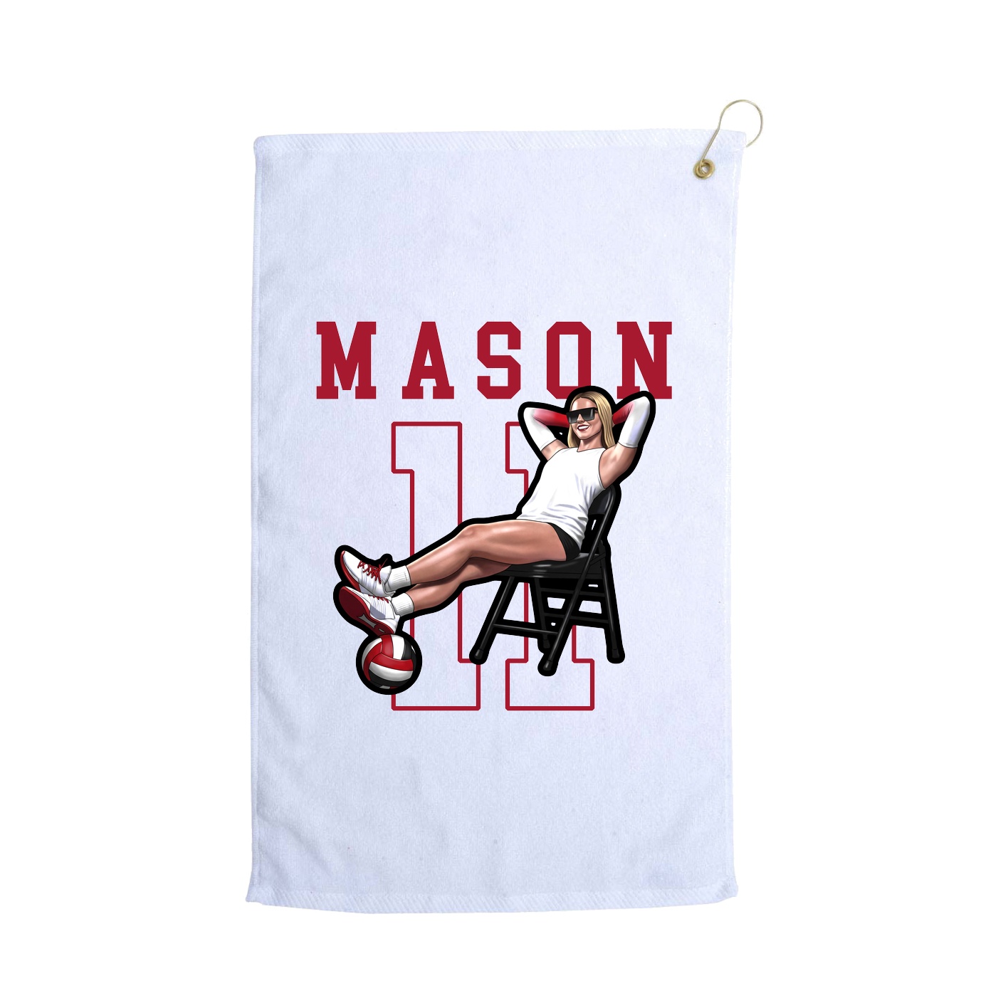 Terry Velour Golf Towel