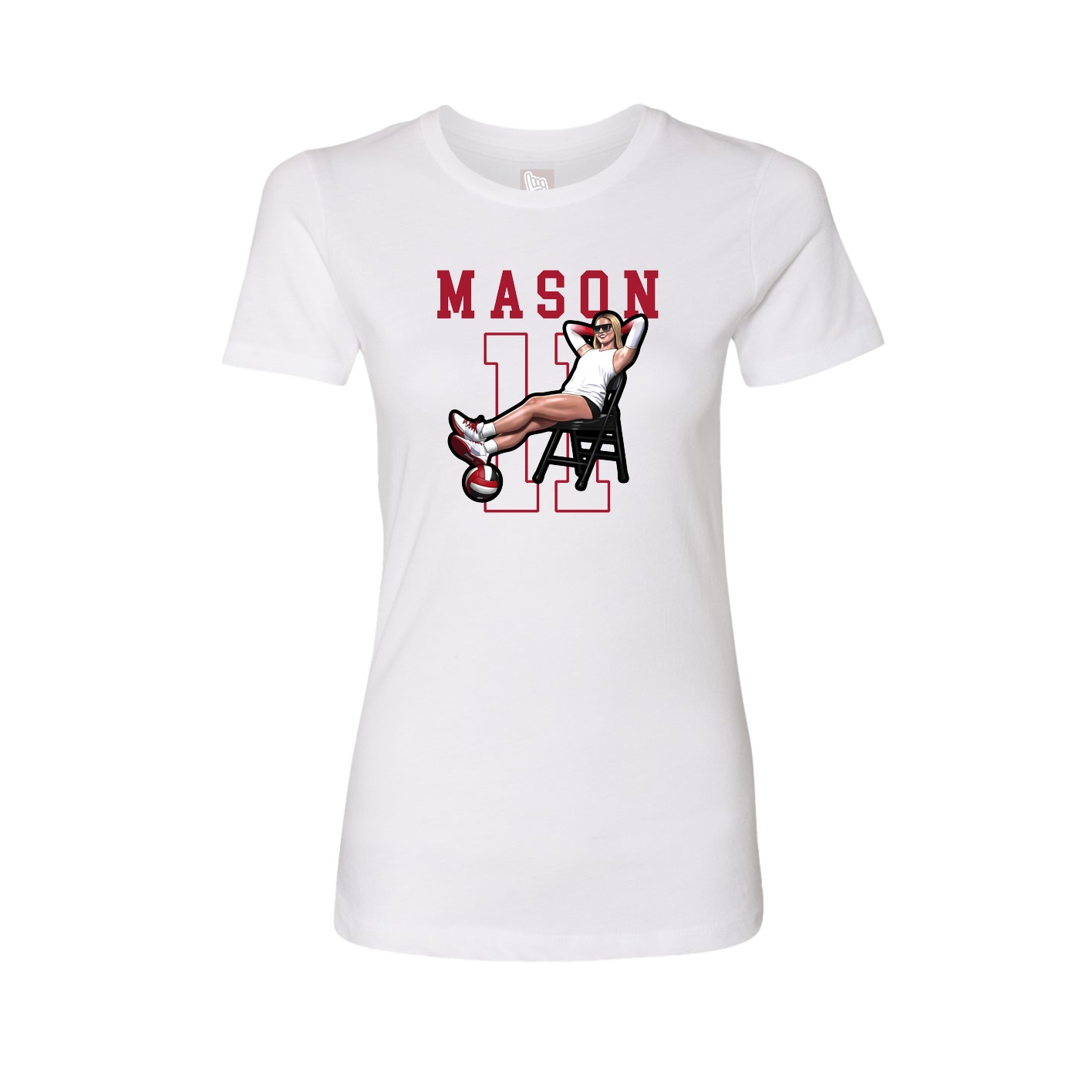Fitted Women's Tee — Shirsey in White