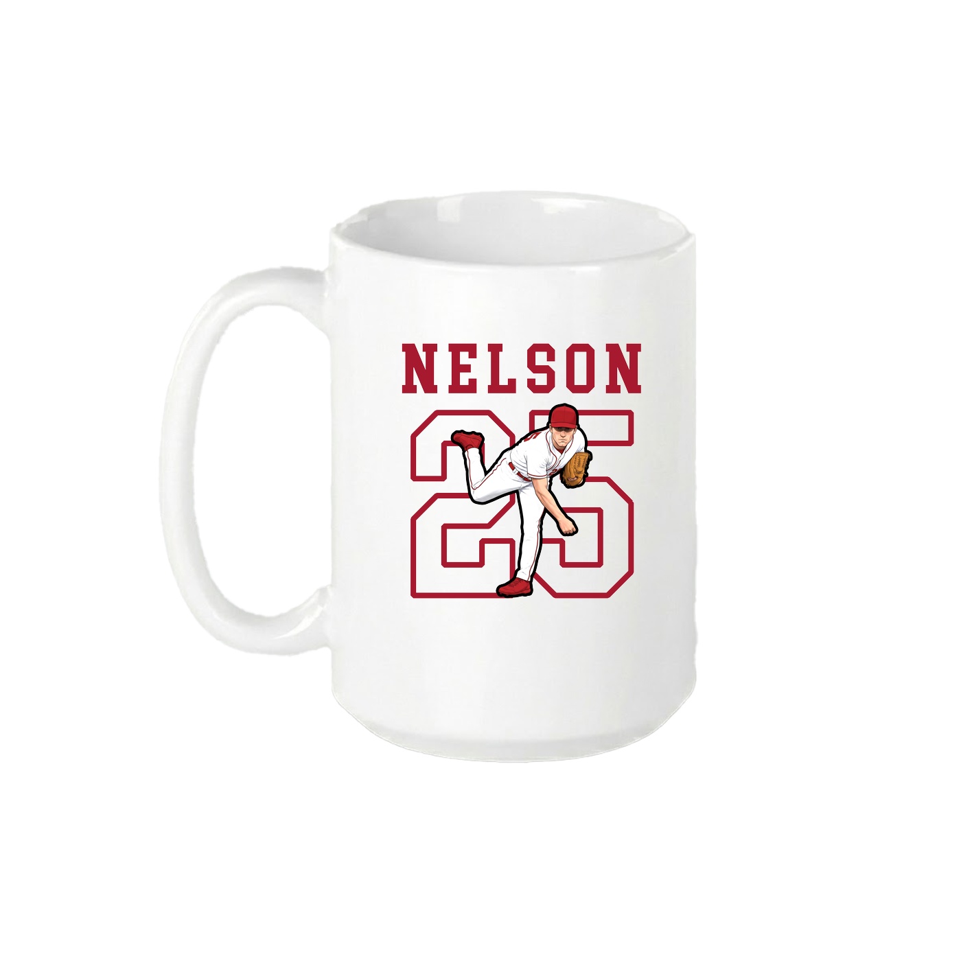 15oz Coffee Mug — Shirsey in White