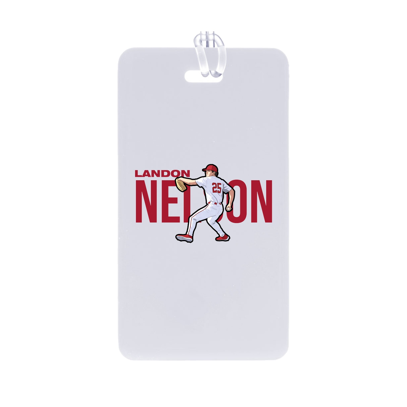 Bag Tag — Player Name in Classic