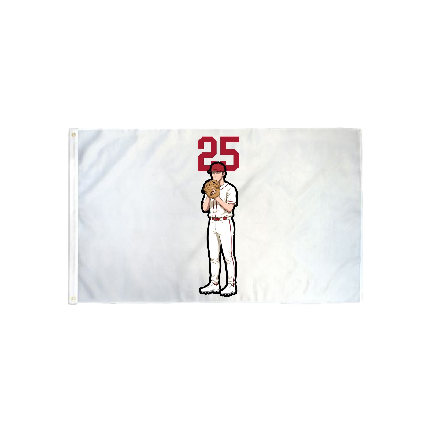 3x5 Flag — Number Top in Classic