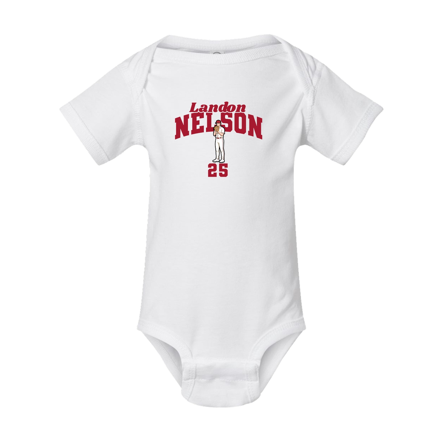 Baby Onesie — Signature Arch in White