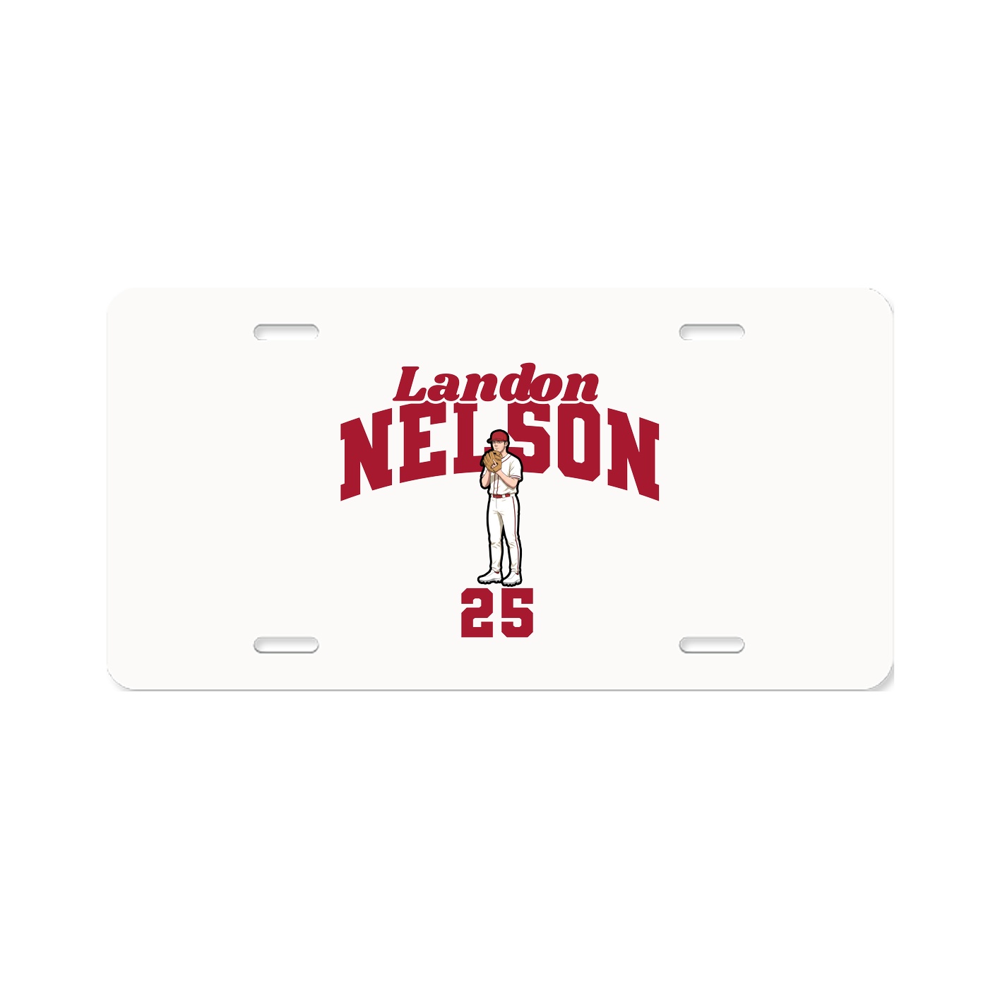 License Plate — Signature Arch in Classic