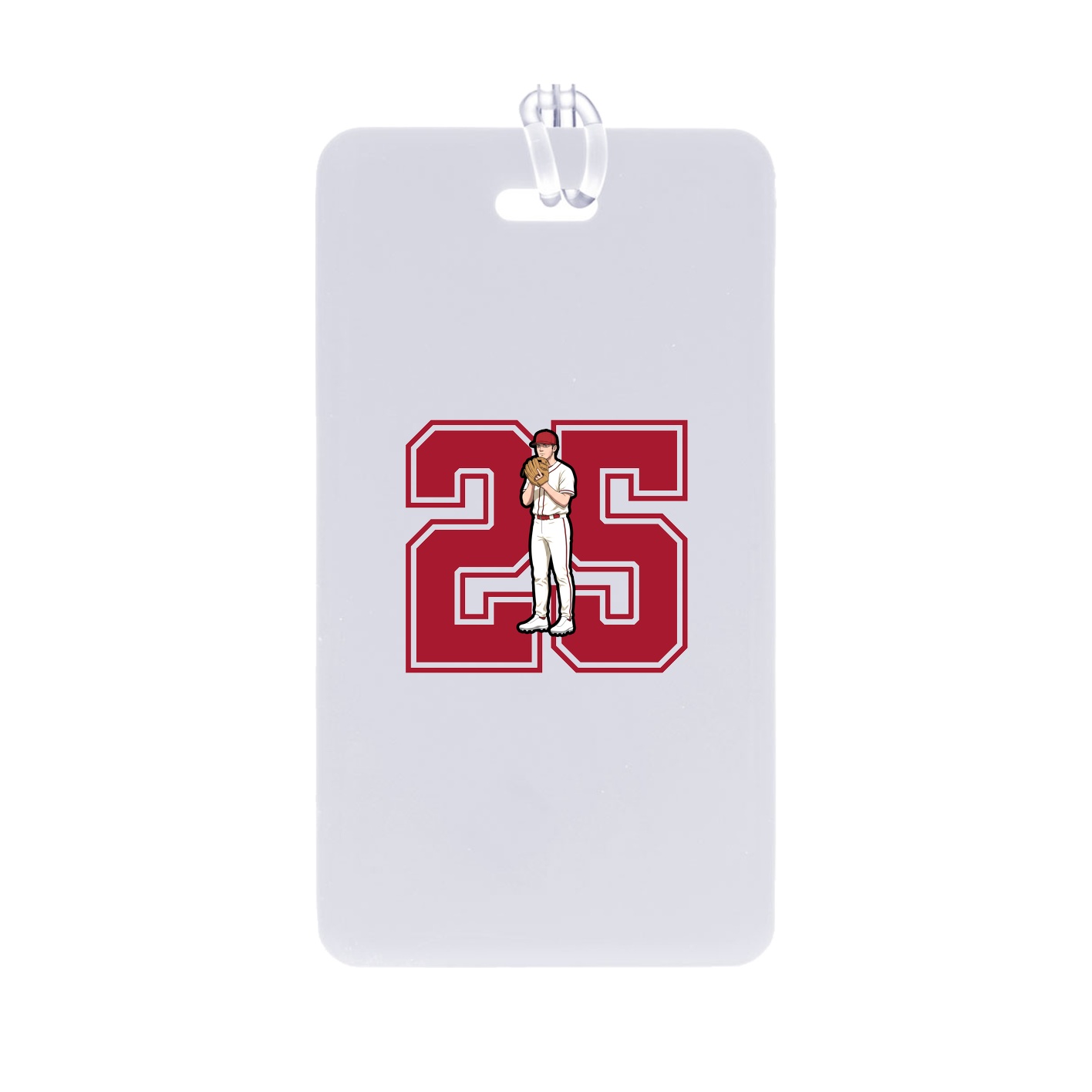 Bag Tag — Number in Classic