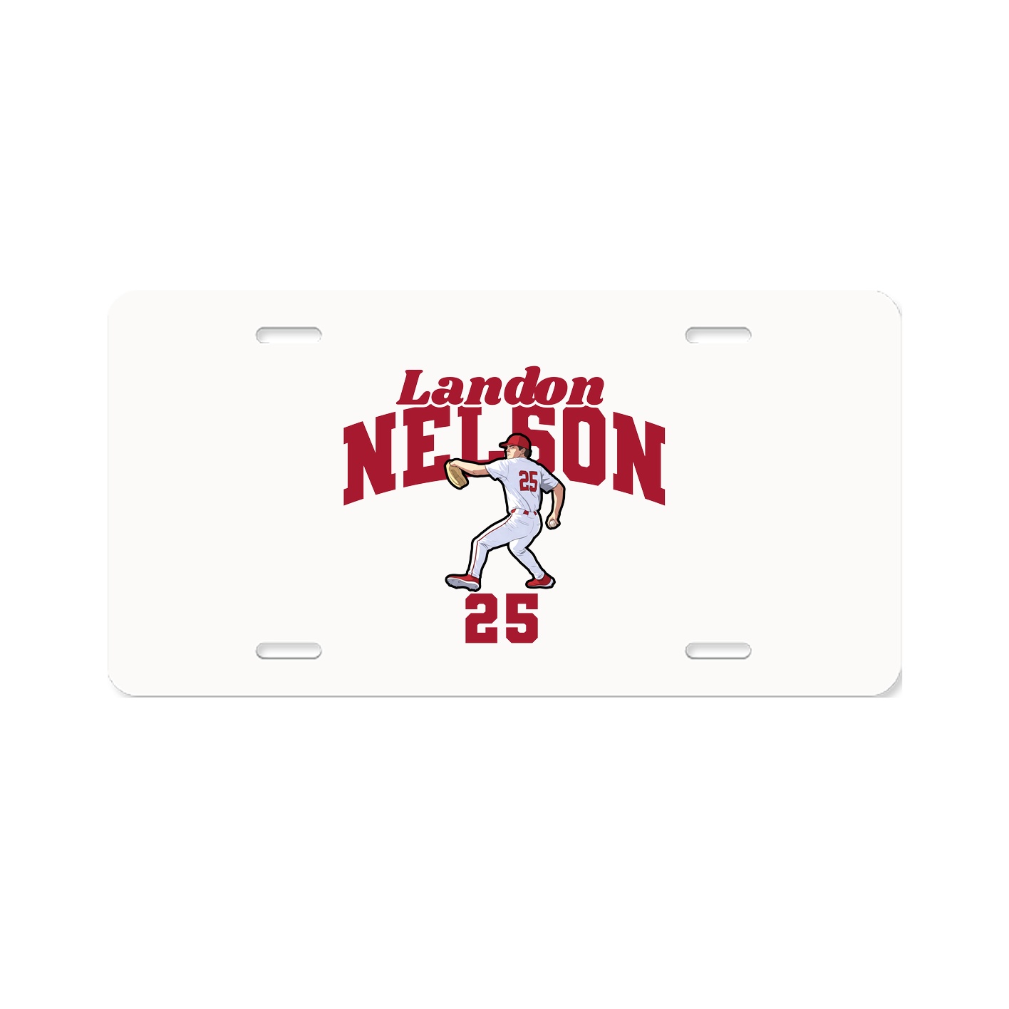 License Plate — Signature Arch in Classic