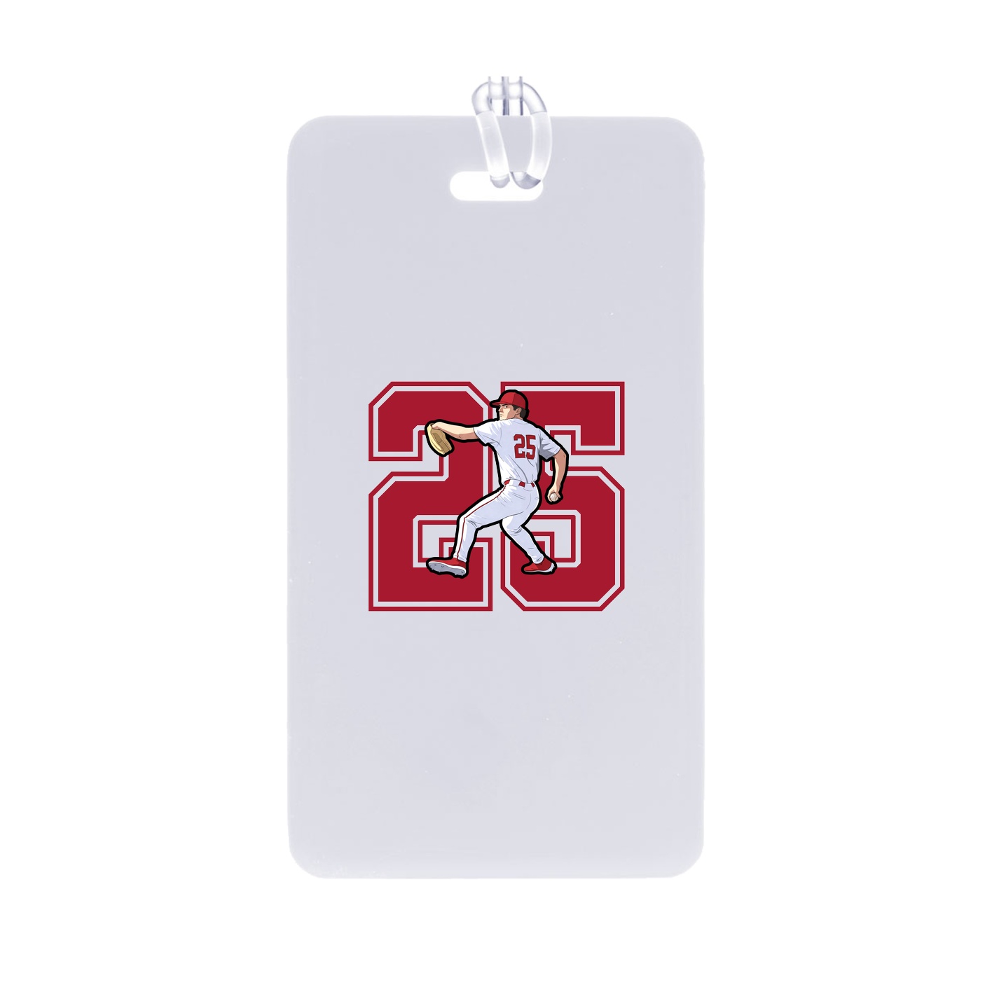 Bag Tag — Number in Classic