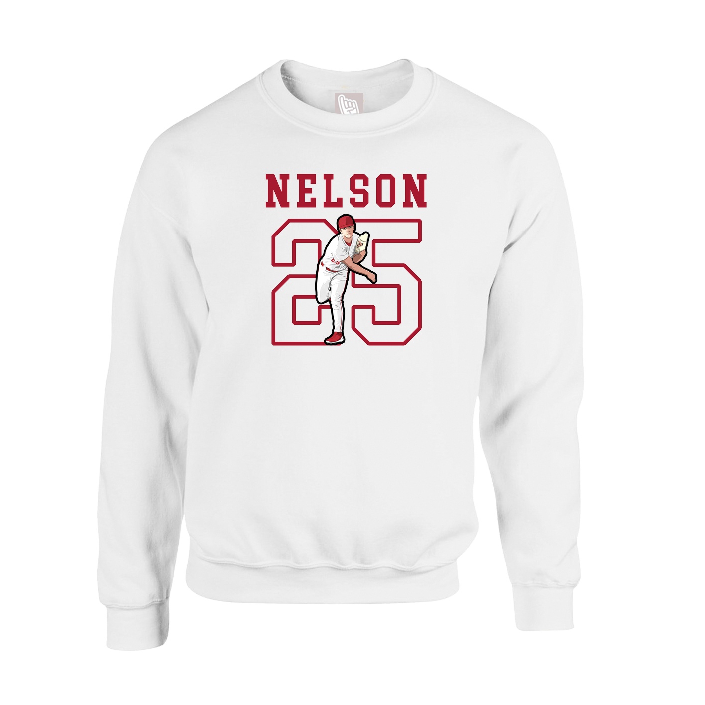 Fleece Crew — Shirsey in White