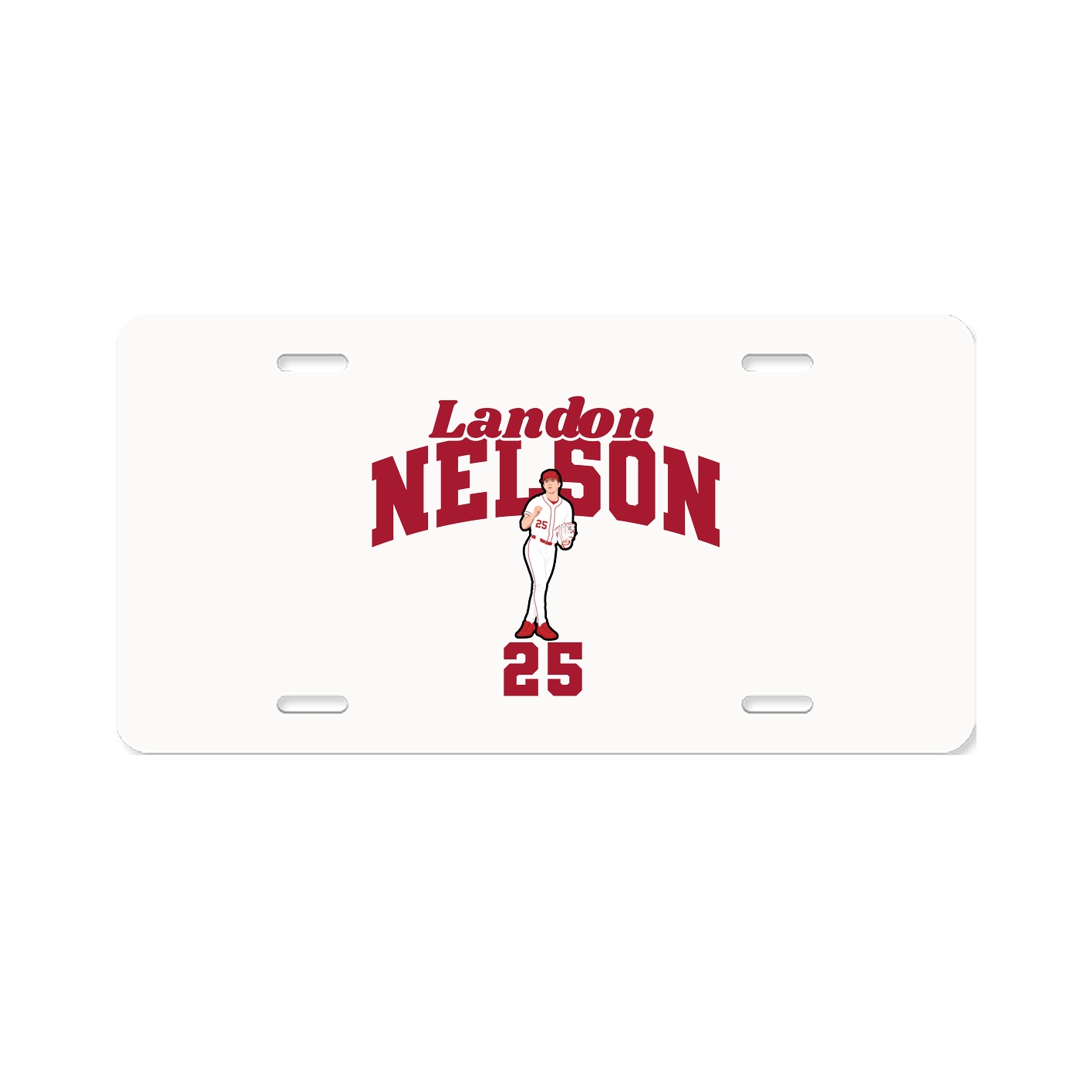 License Plate — Signature Arch in Classic
