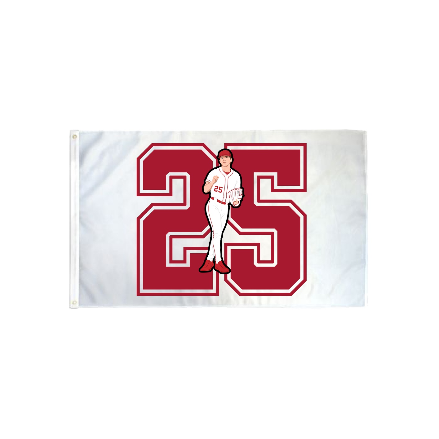3x5 Flag — Number in Classic