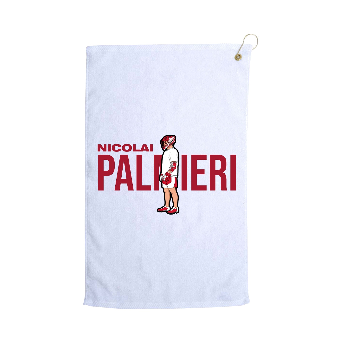 Golf Towel — Player Name in White