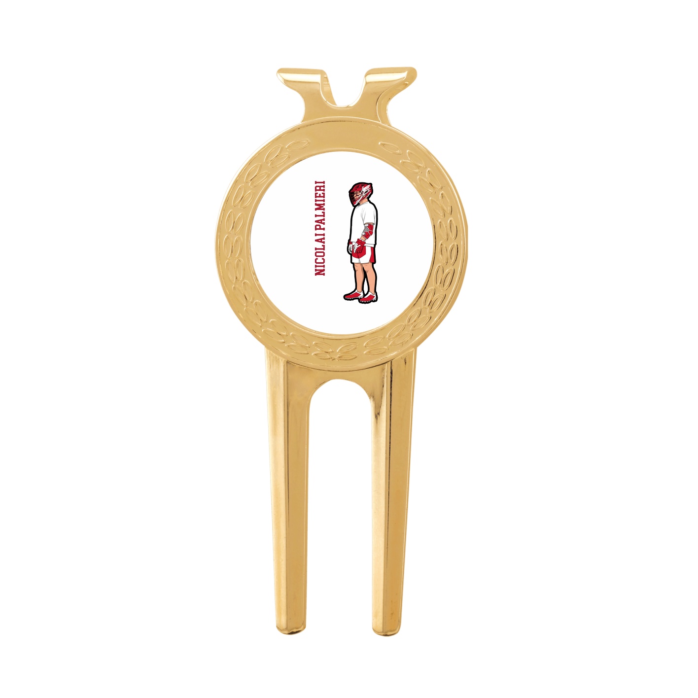 Divot Tool with Ball Marker — Name Vertical in Classic