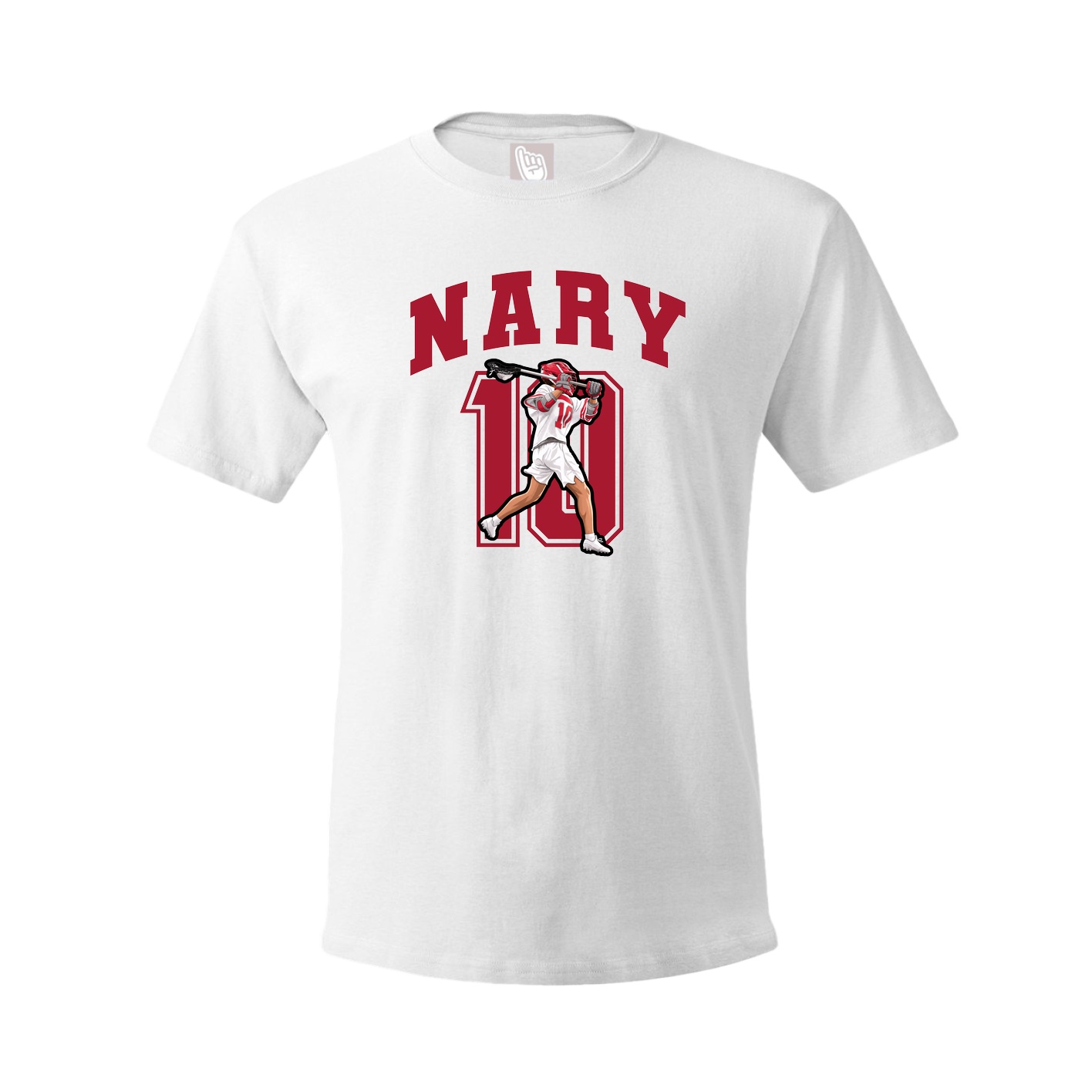 Tee — Number in White