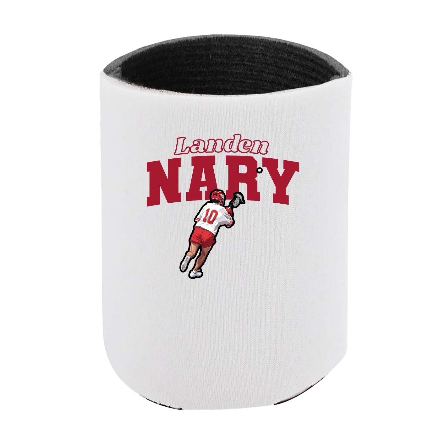 Can Holder — Name Arch in White