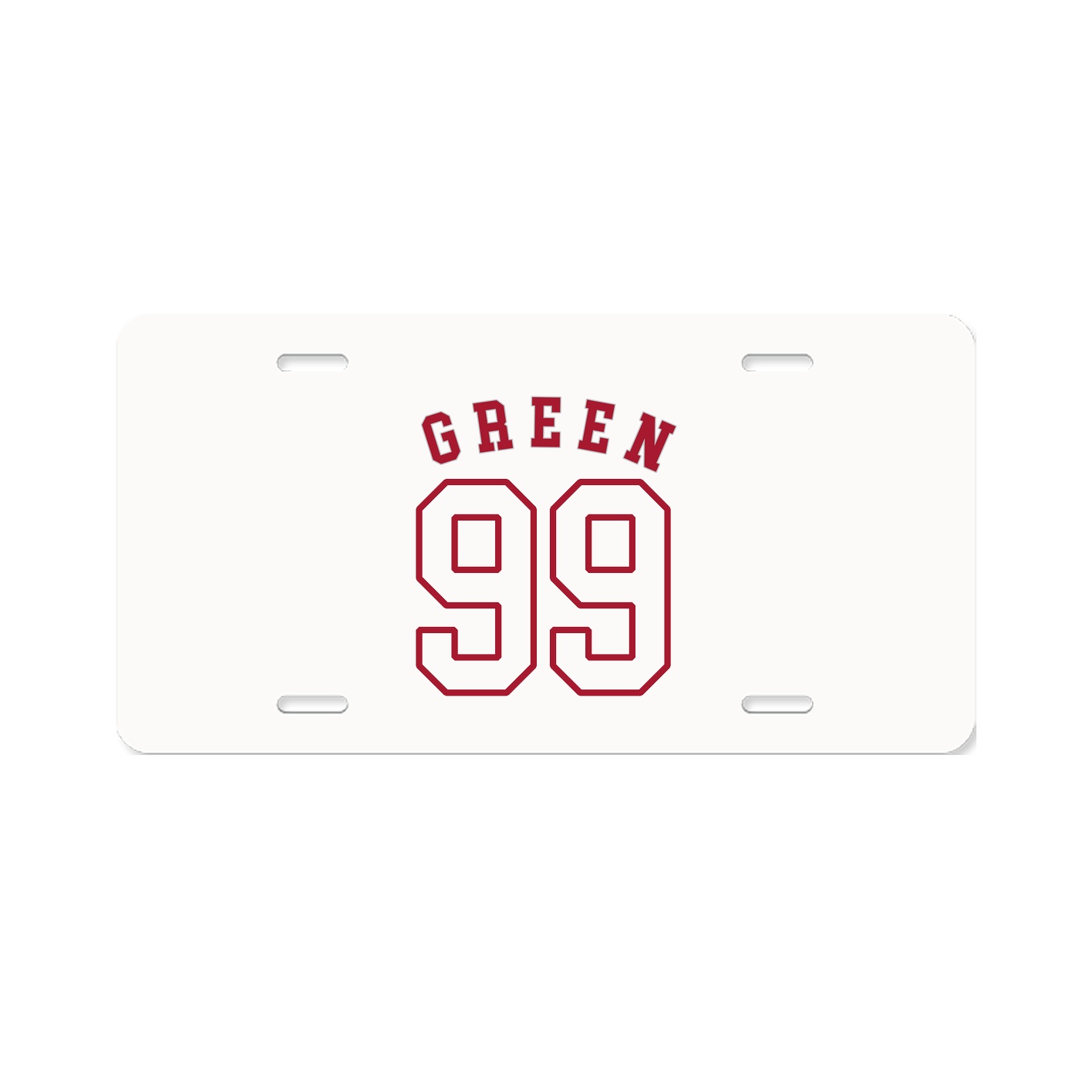 License Plate — Shirsey Arch in Classic