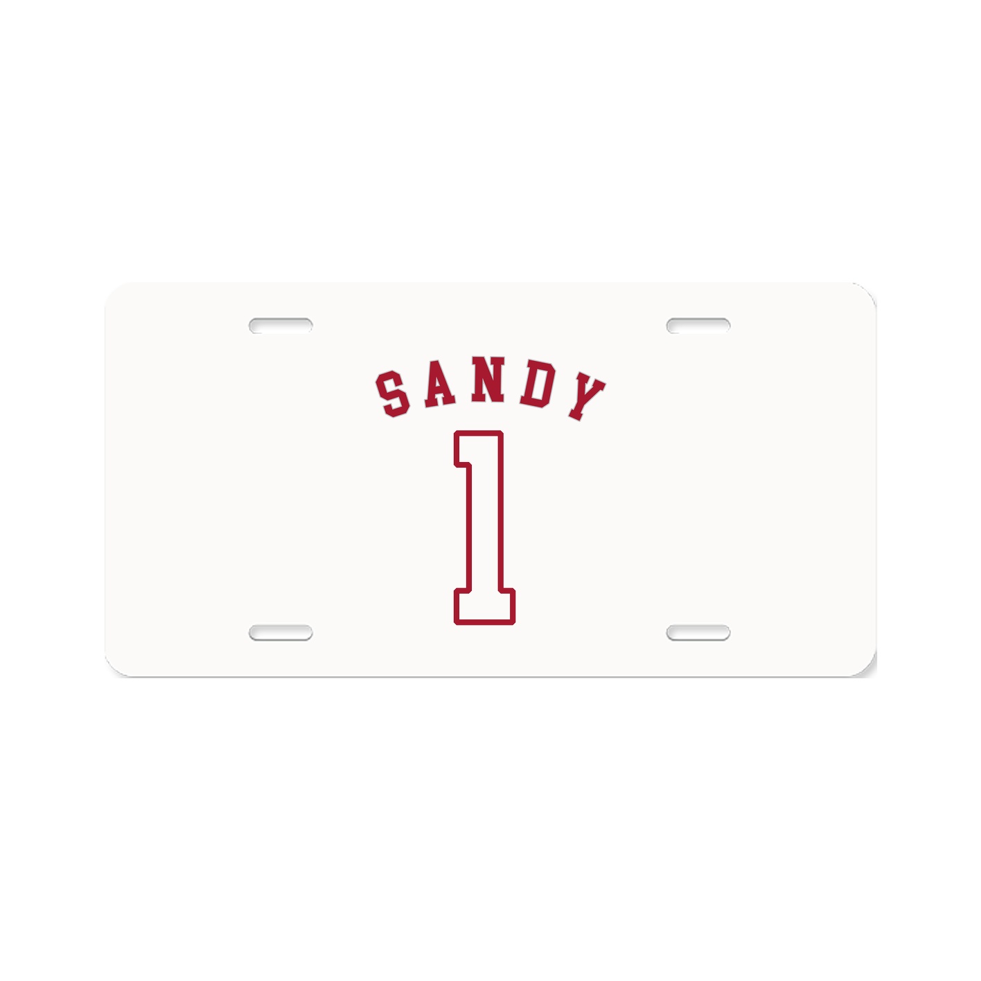 License Plate — Shirsey Arch in Classic