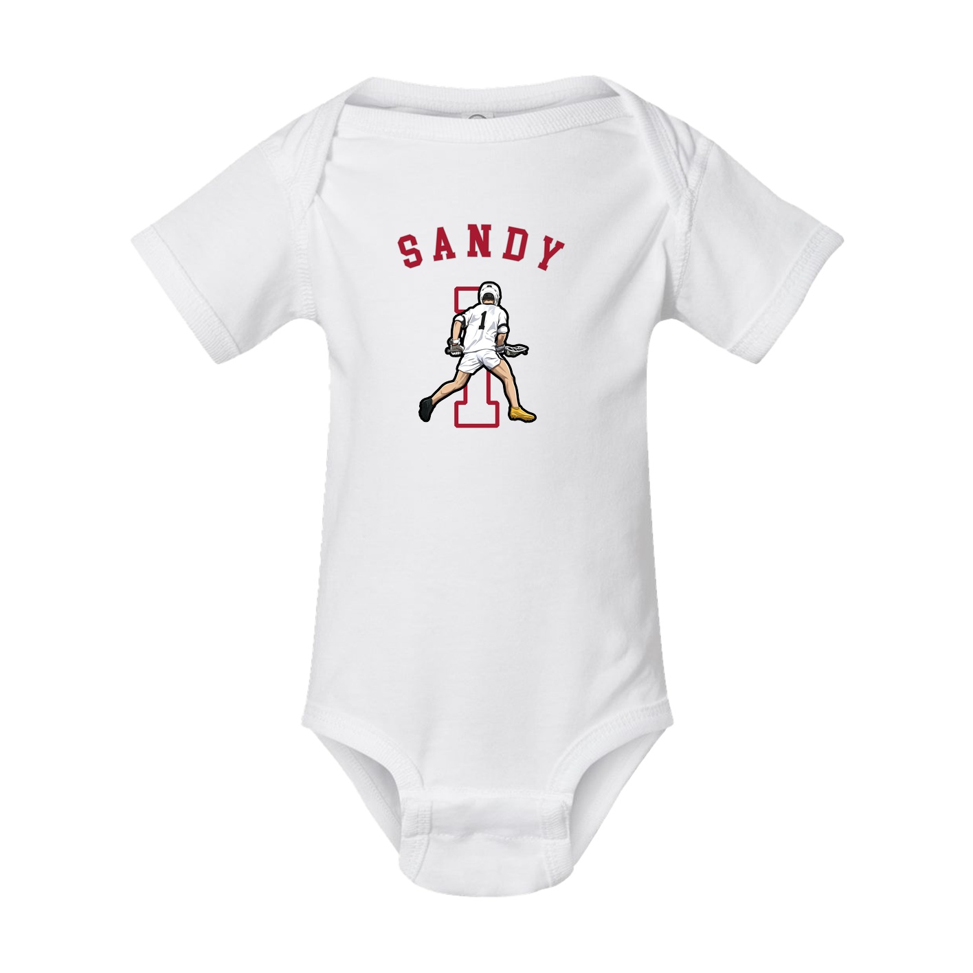 Baby Onesie — Shirsey Arch in White