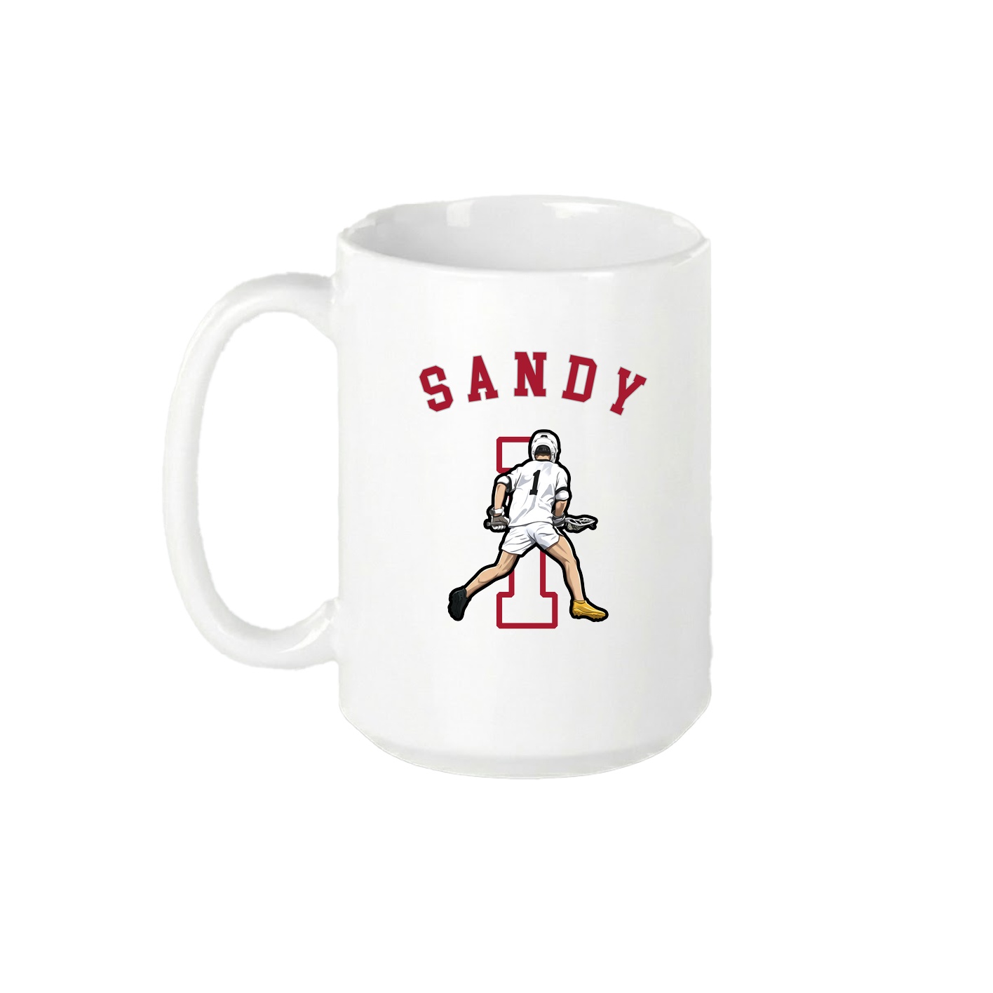 15oz Coffee Mug — Shirsey Arch in White