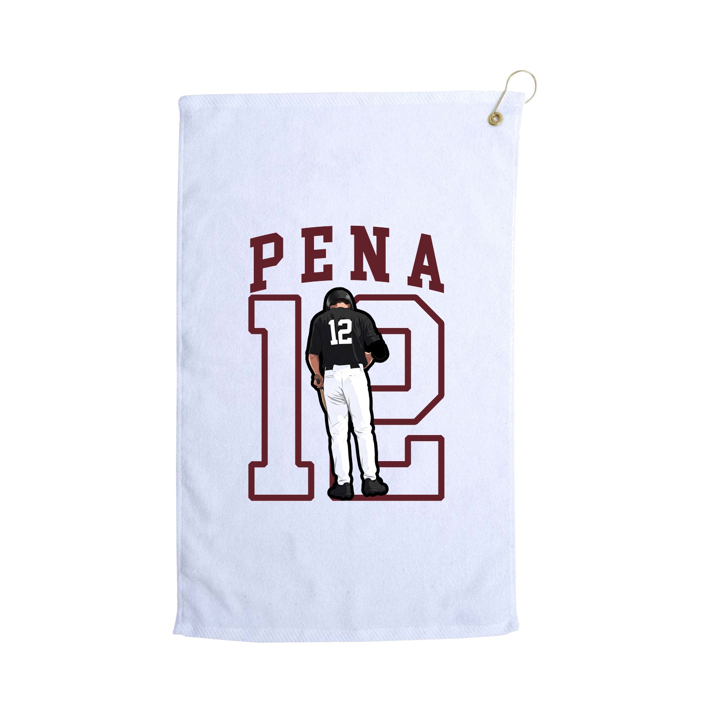 Golf Towel — Shirsey in White