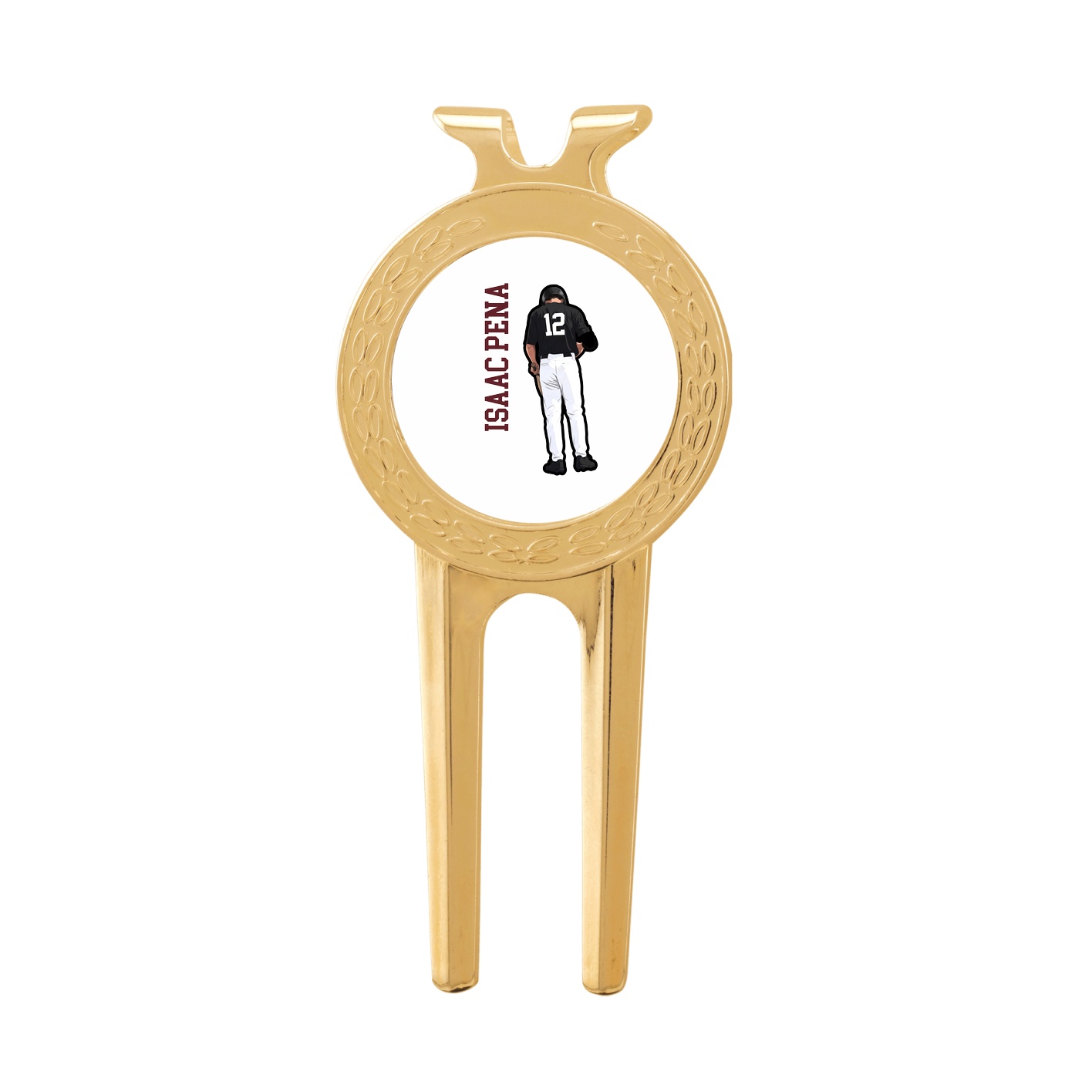 Divot Tool with Ball Marker — Name Vertical in Classic