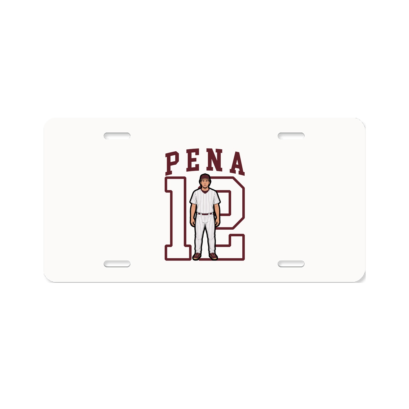 License Plate — Shirsey in Classic