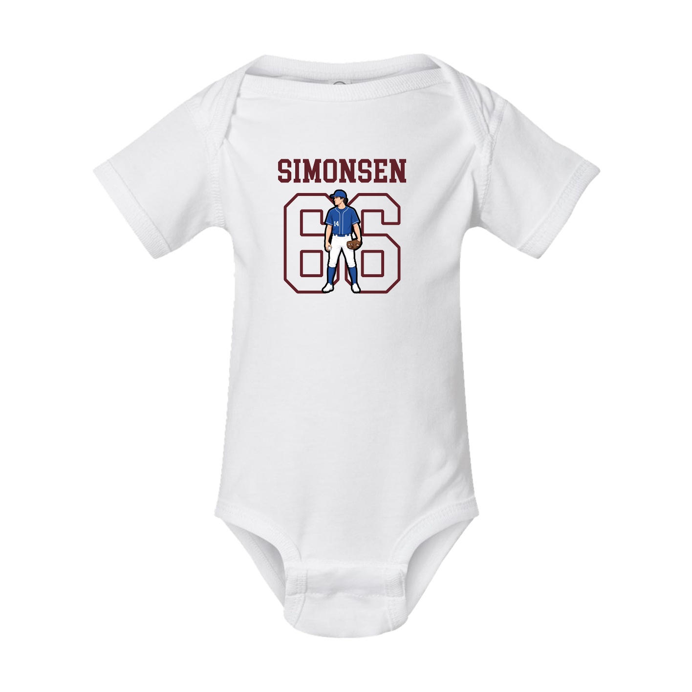 Baby Onesie — Shirsey in White