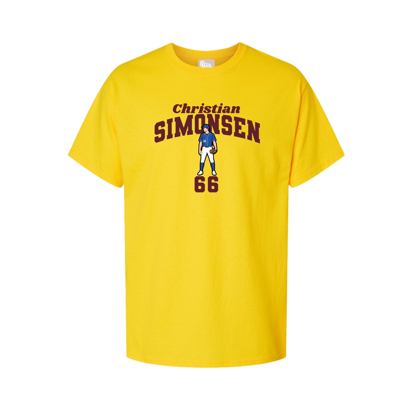 Tee — Signature Arch in Gold