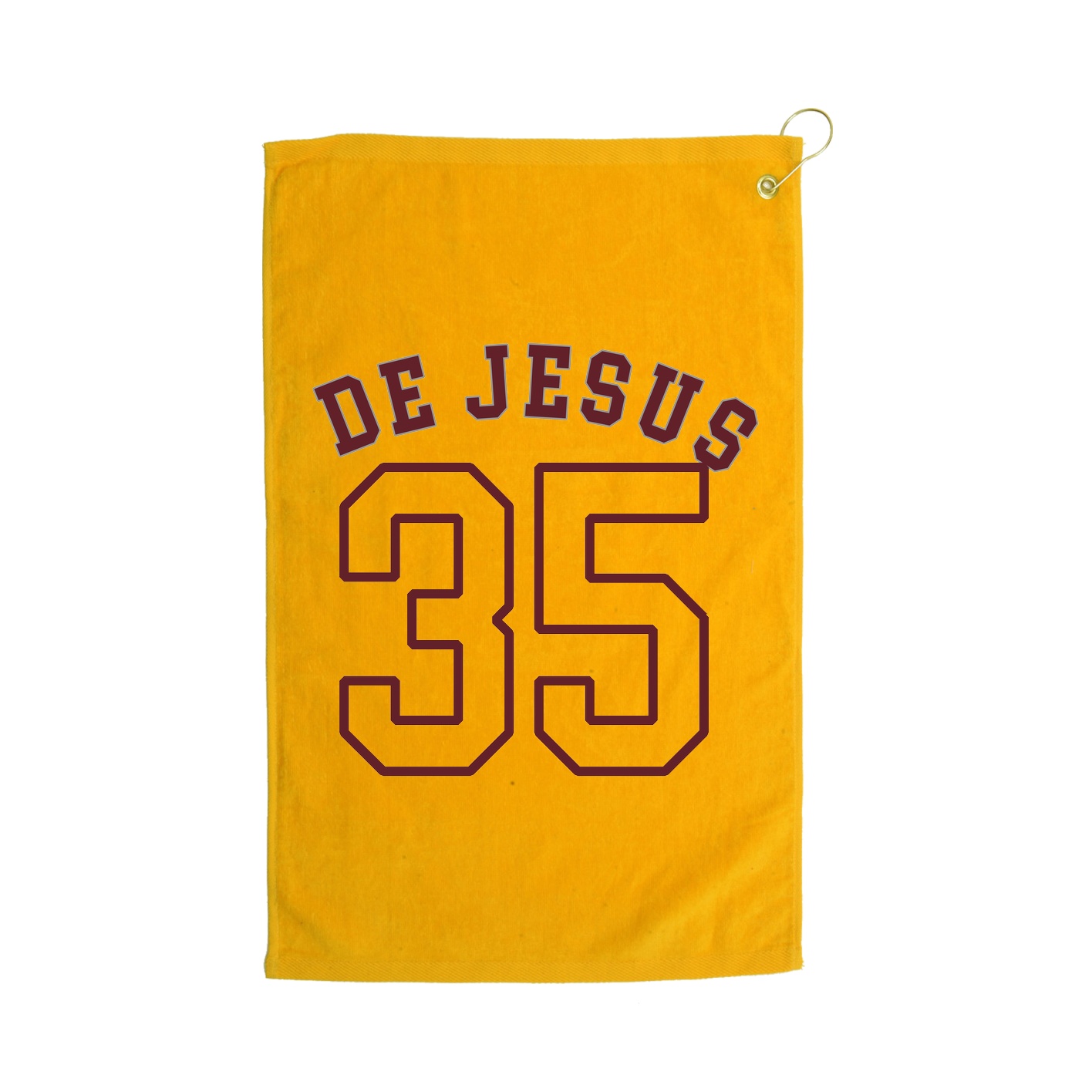 Golf Towel — Shirsey Arch in Gold