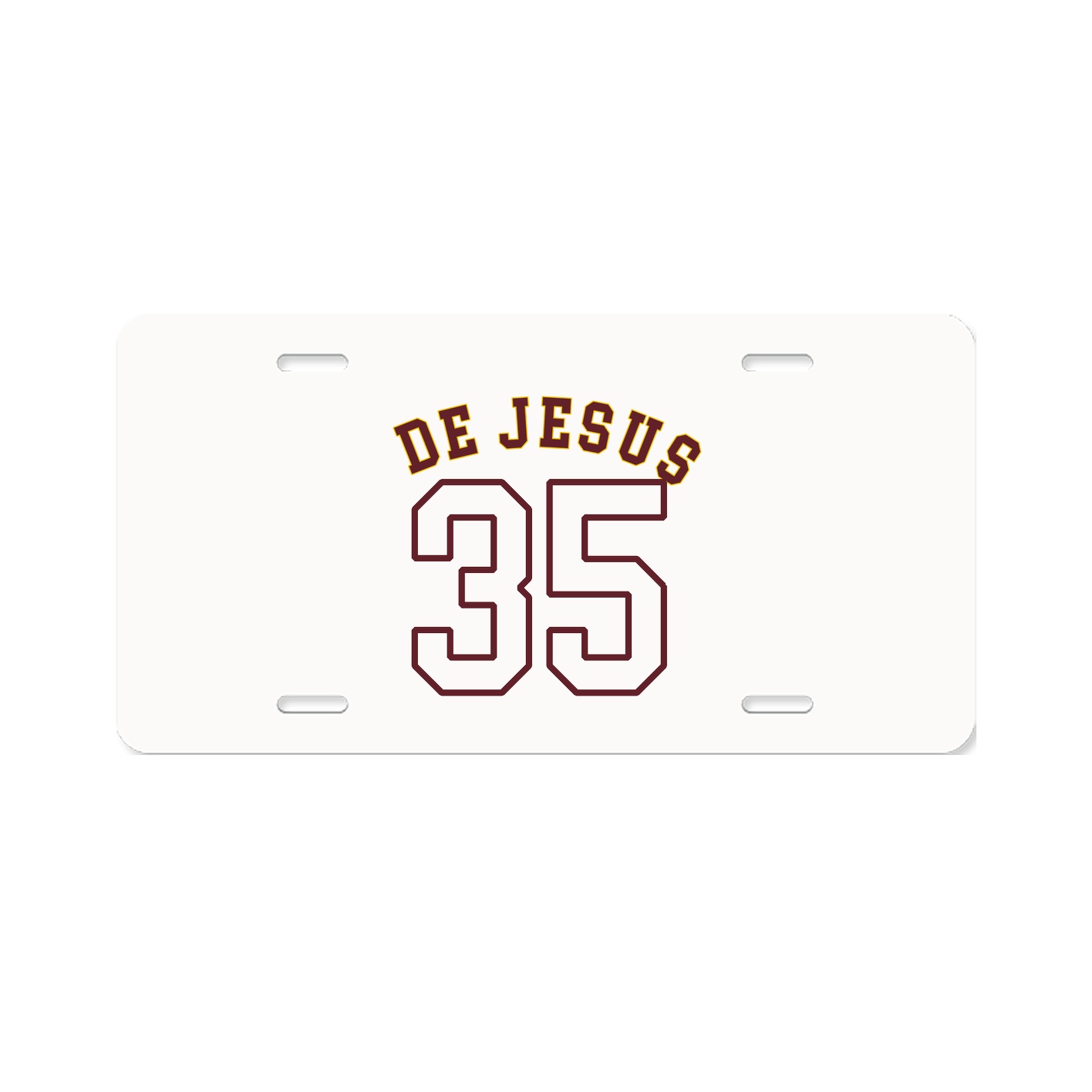License Plate — Shirsey Arch in Classic