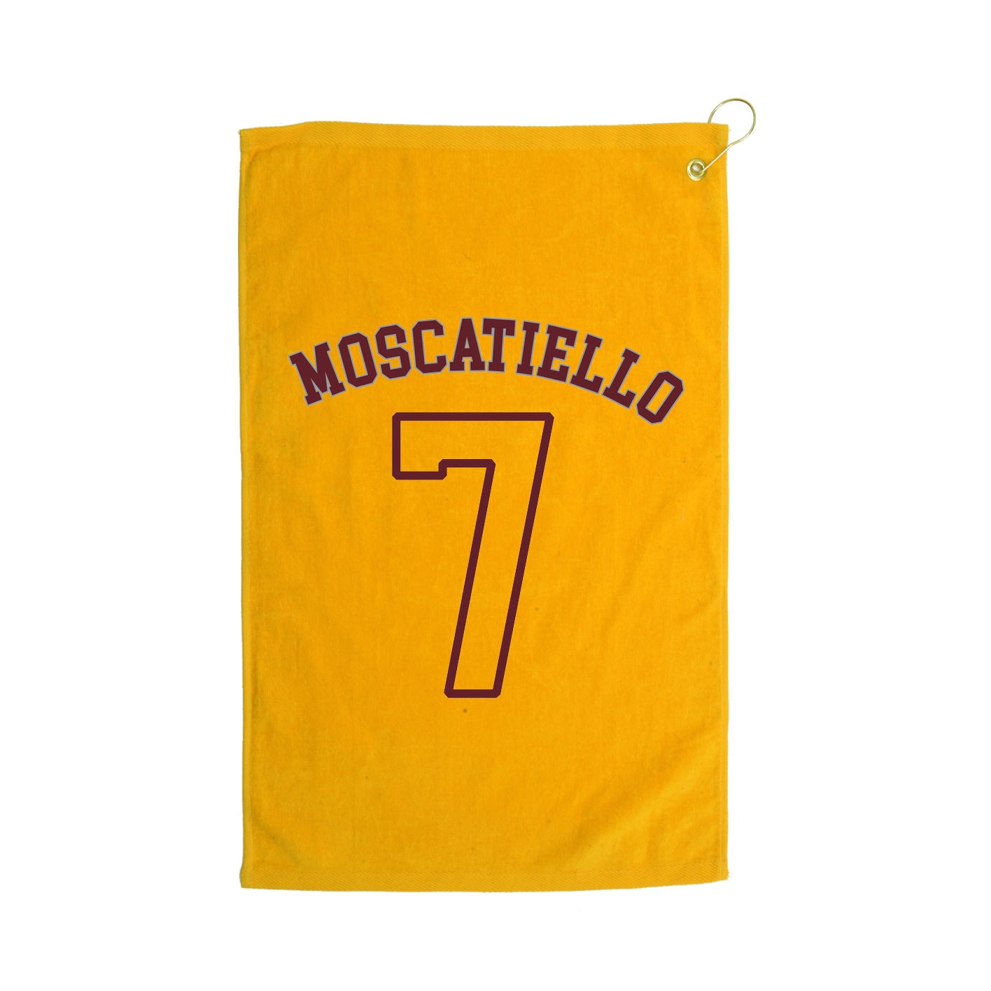Golf Towel — Shirsey Arch in Gold