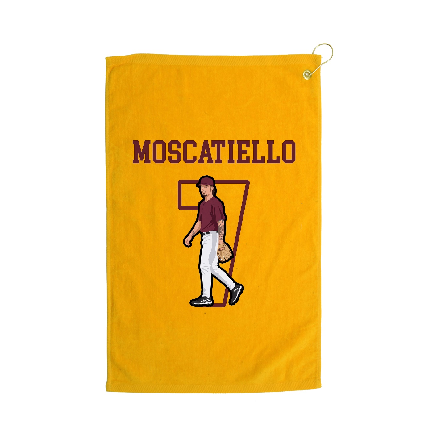 Golf Towel — Shirsey in Gold