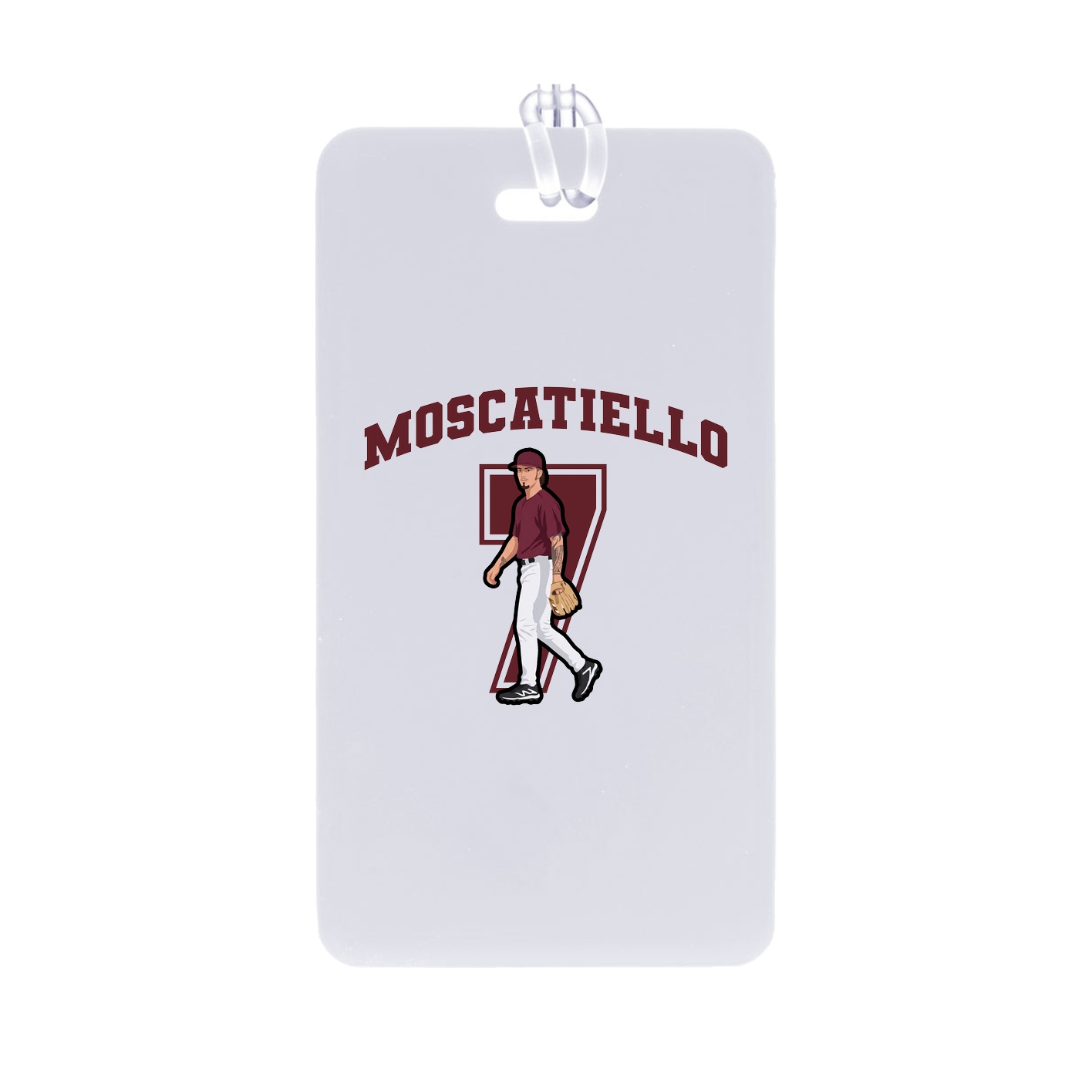 Bag Tag — Number in Classic
