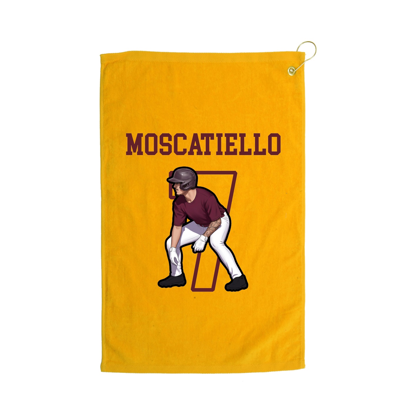 Golf Towel — Shirsey in Gold
