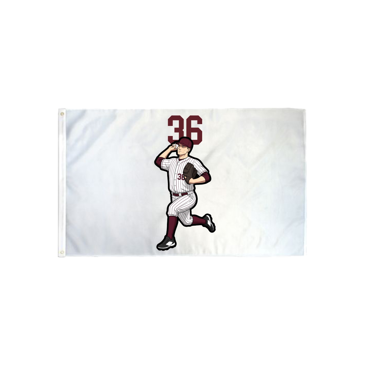 3x5 Flag — Number Top in Classic
