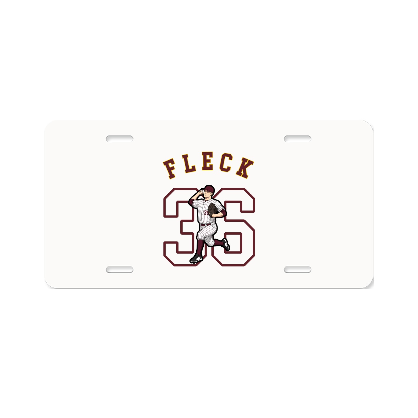 License Plate — Shirsey Arch in Classic