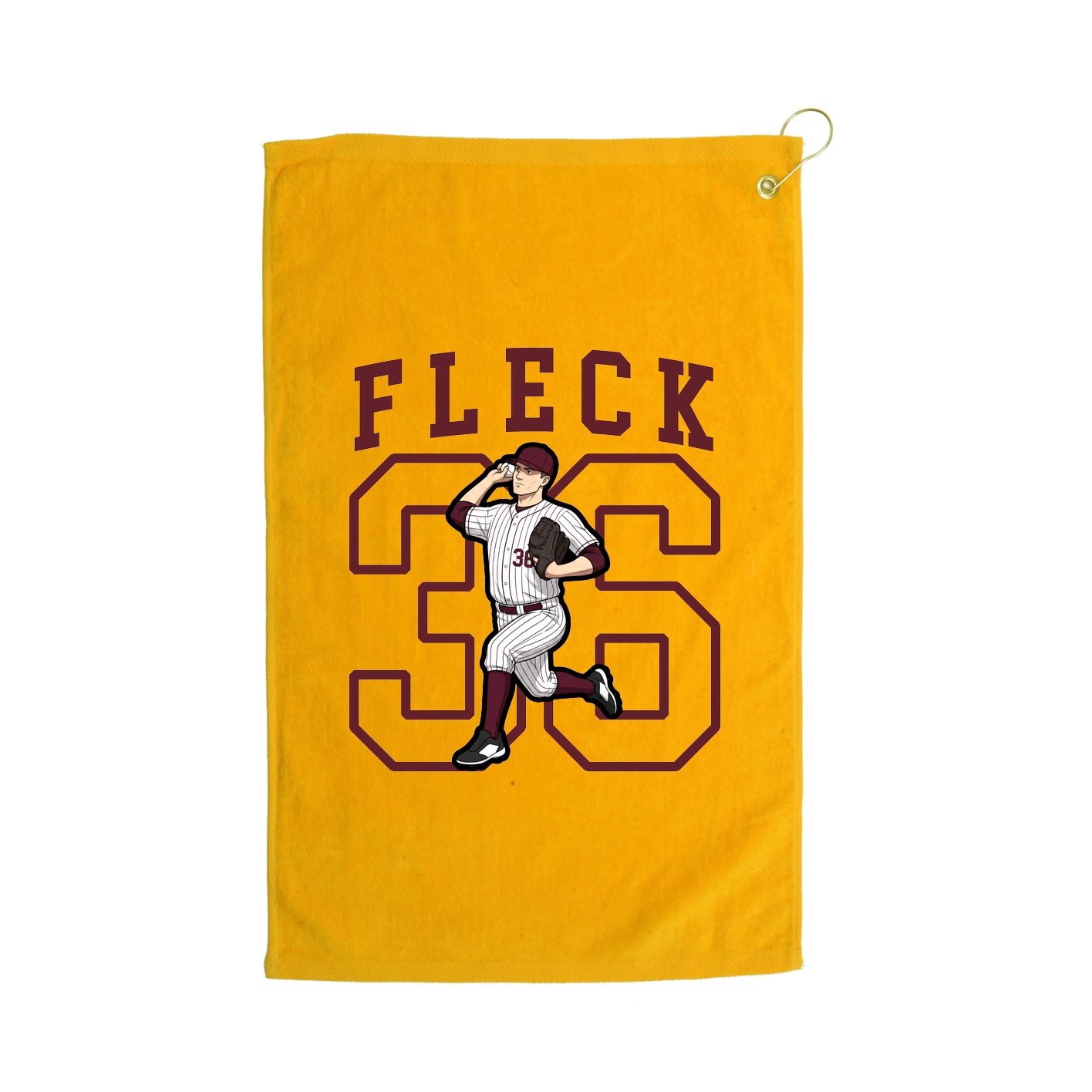 Golf Towel — Shirsey in Gold