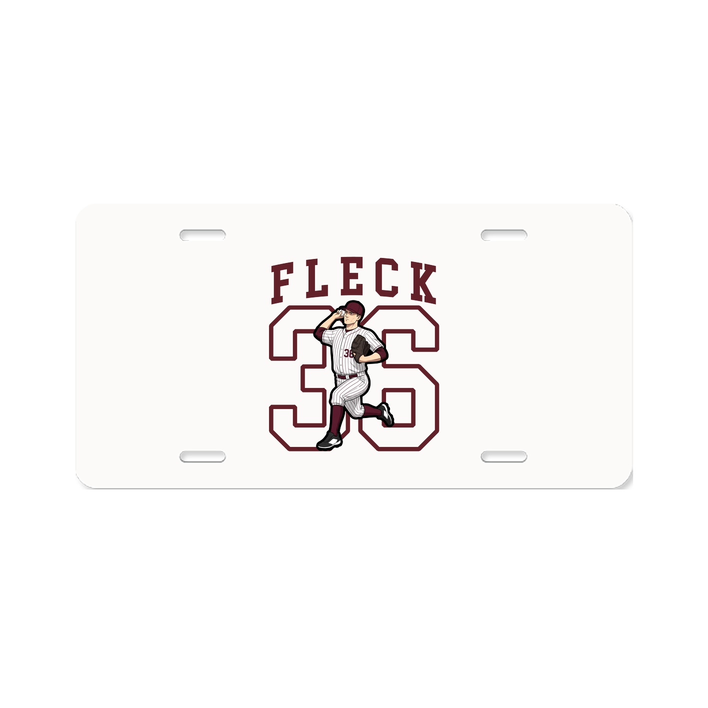 Aluminum License Plate