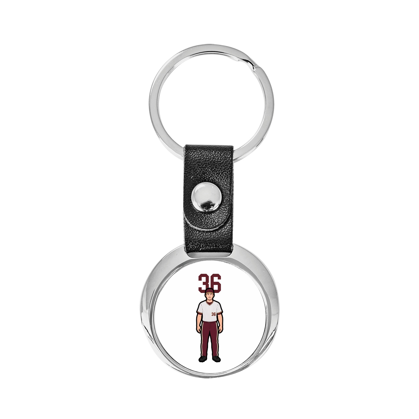 Key Chain — Number Top in Classic
